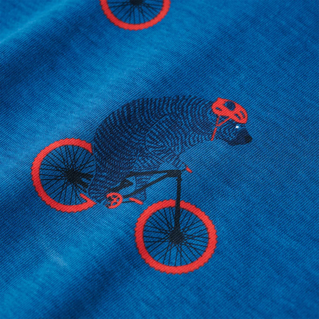 Pyjama enfant taille 92 bleu pétrole - 92 (1 5-2 ans) - number 11.