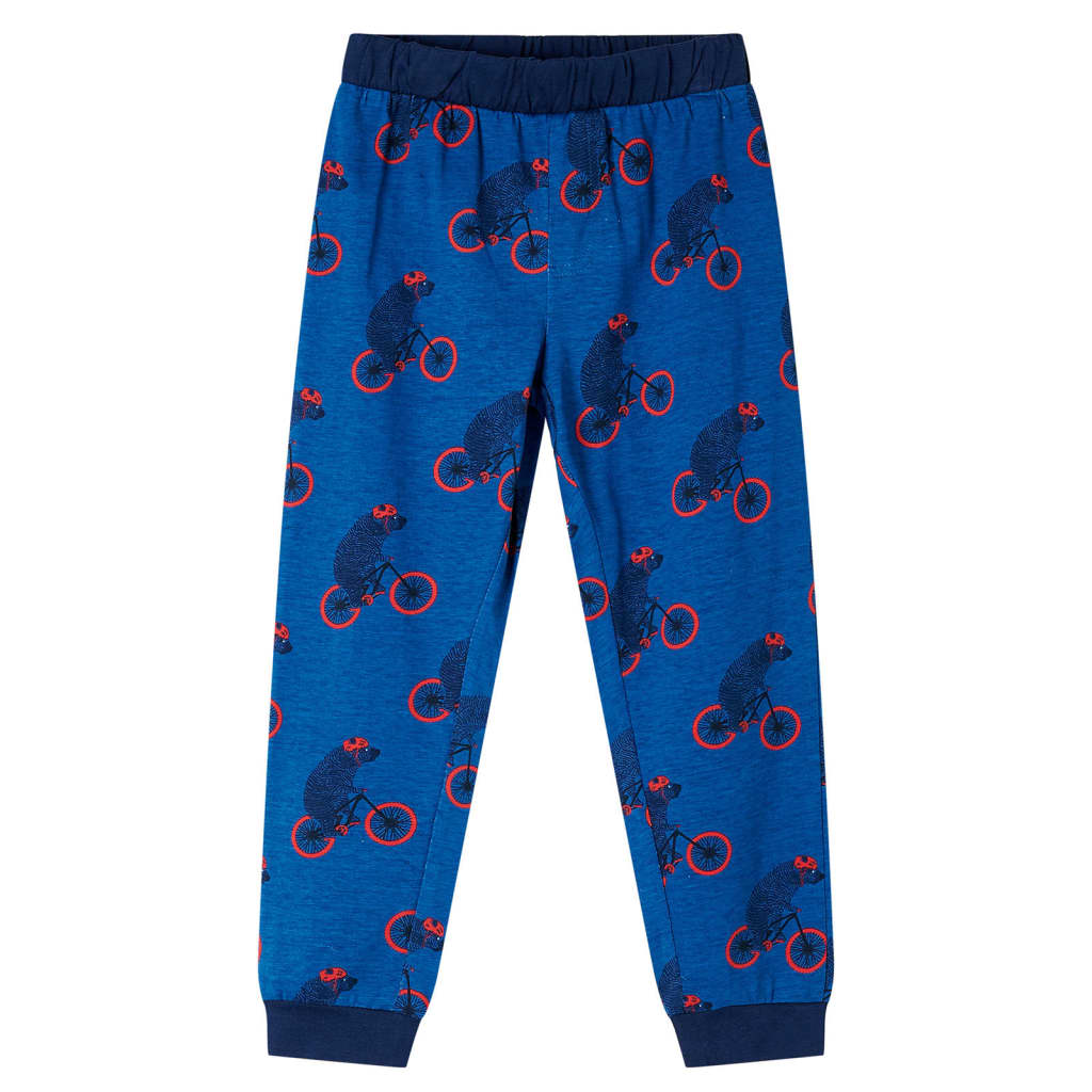 Pyjama enfant taille 92 bleu pétrole - 92 (1 5-2 ans) - number 4.