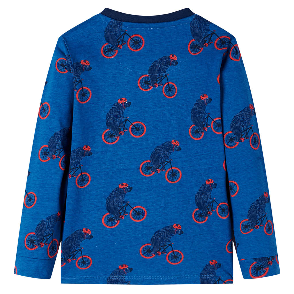 Pyjama enfant taille 92 bleu pétrole - 92 (1 5-2 ans) - number 3.