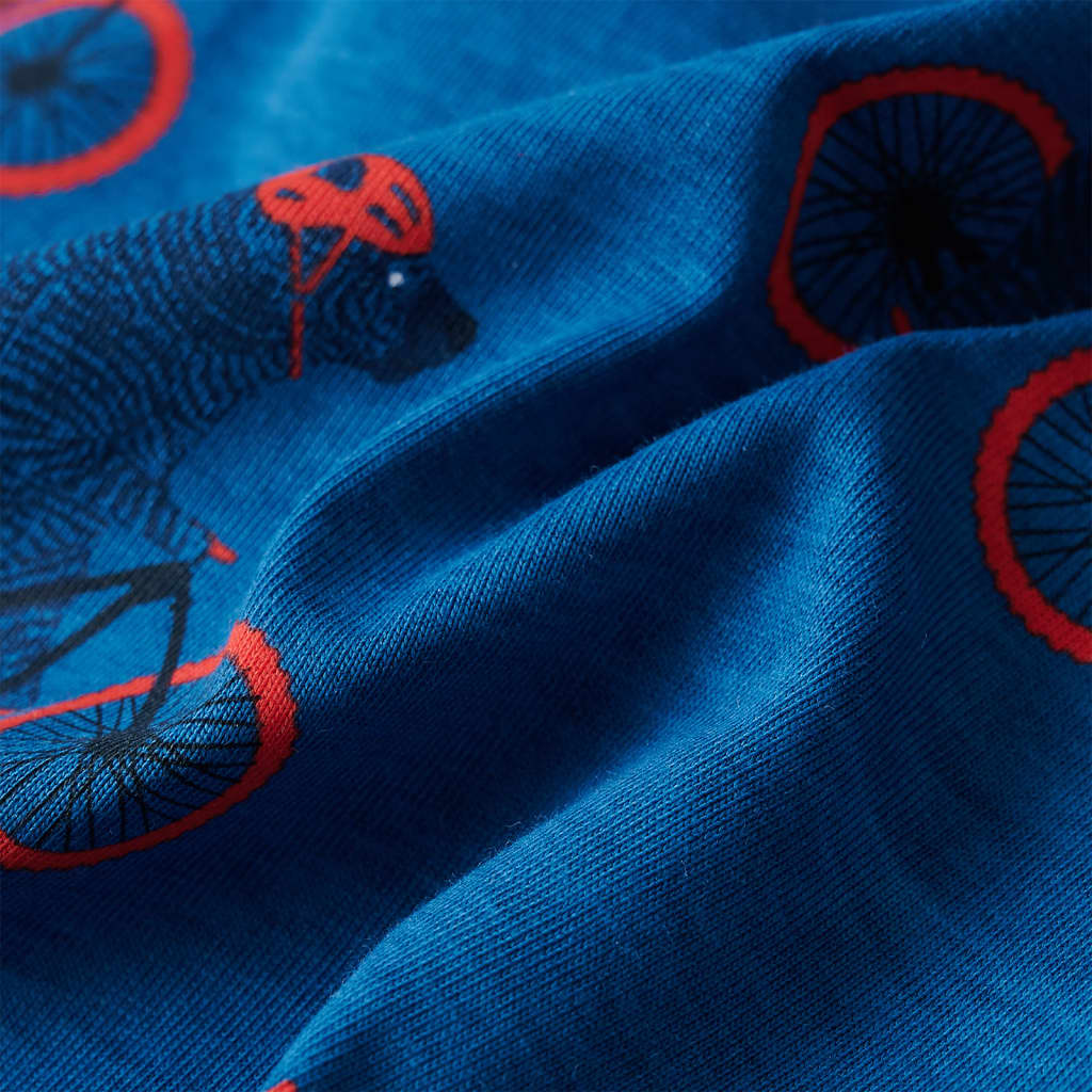 Pyjama enfant taille 92 bleu pétrole - 92 (1 5-2 ans) - number 10.