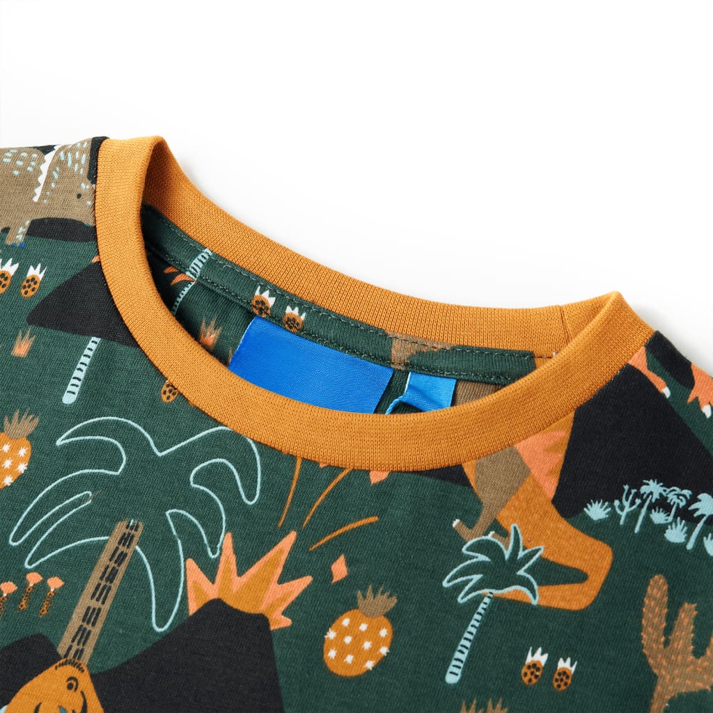 Pyjama pour enfant taille 92 vert foncé - 92 (1 5-2 ans) - number 6.