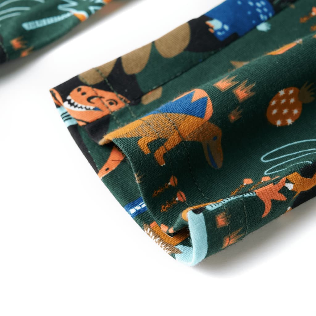 Pyjama pour enfant taille 92 vert foncé - 92 (1 5-2 ans) - number 8.