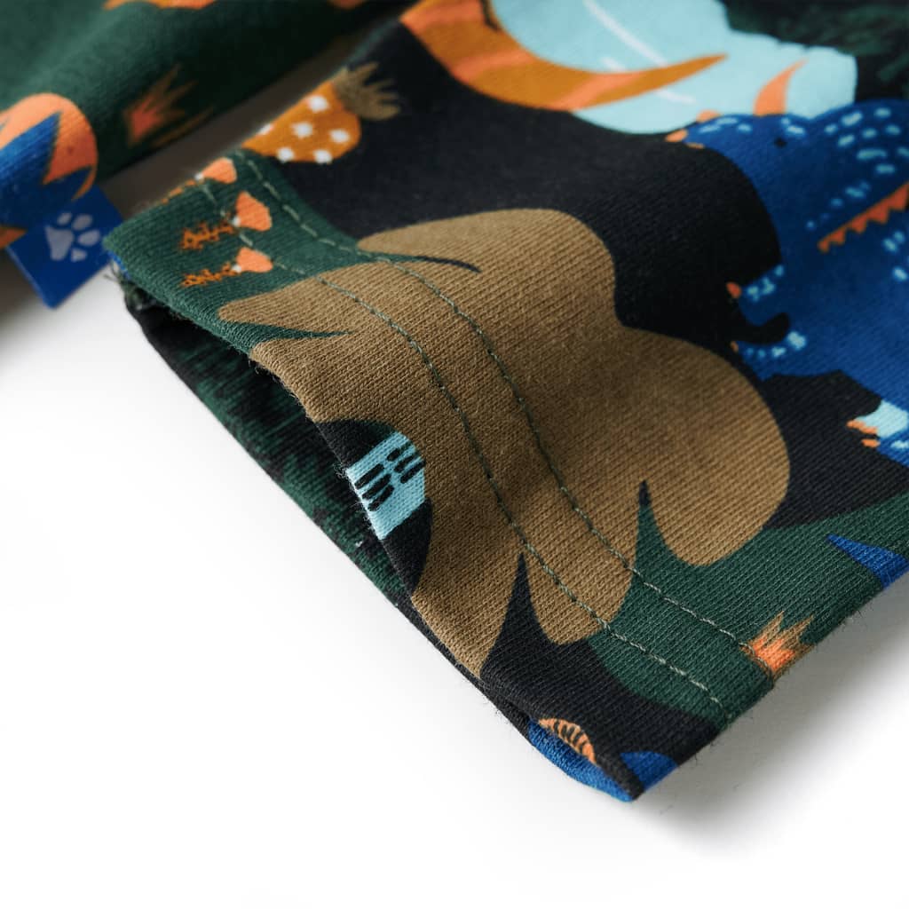 Pyjama pour enfant taille 92 vert foncé - 92 (1 5-2 ans) - number 9.