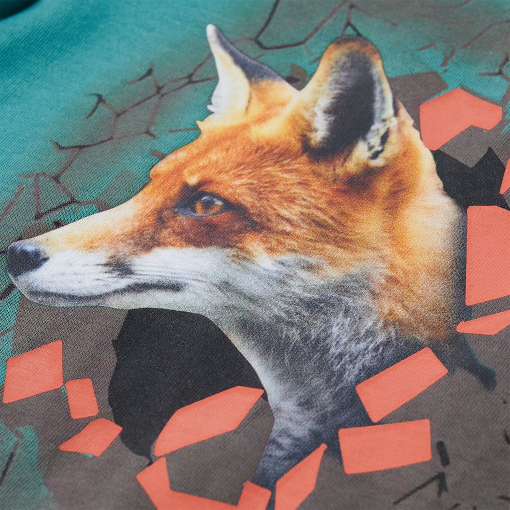 T-shirt à manches longues pour enfant taille 92 bleu aigue-marine - aqua, 92 (1 5-2 ans) - number 4.