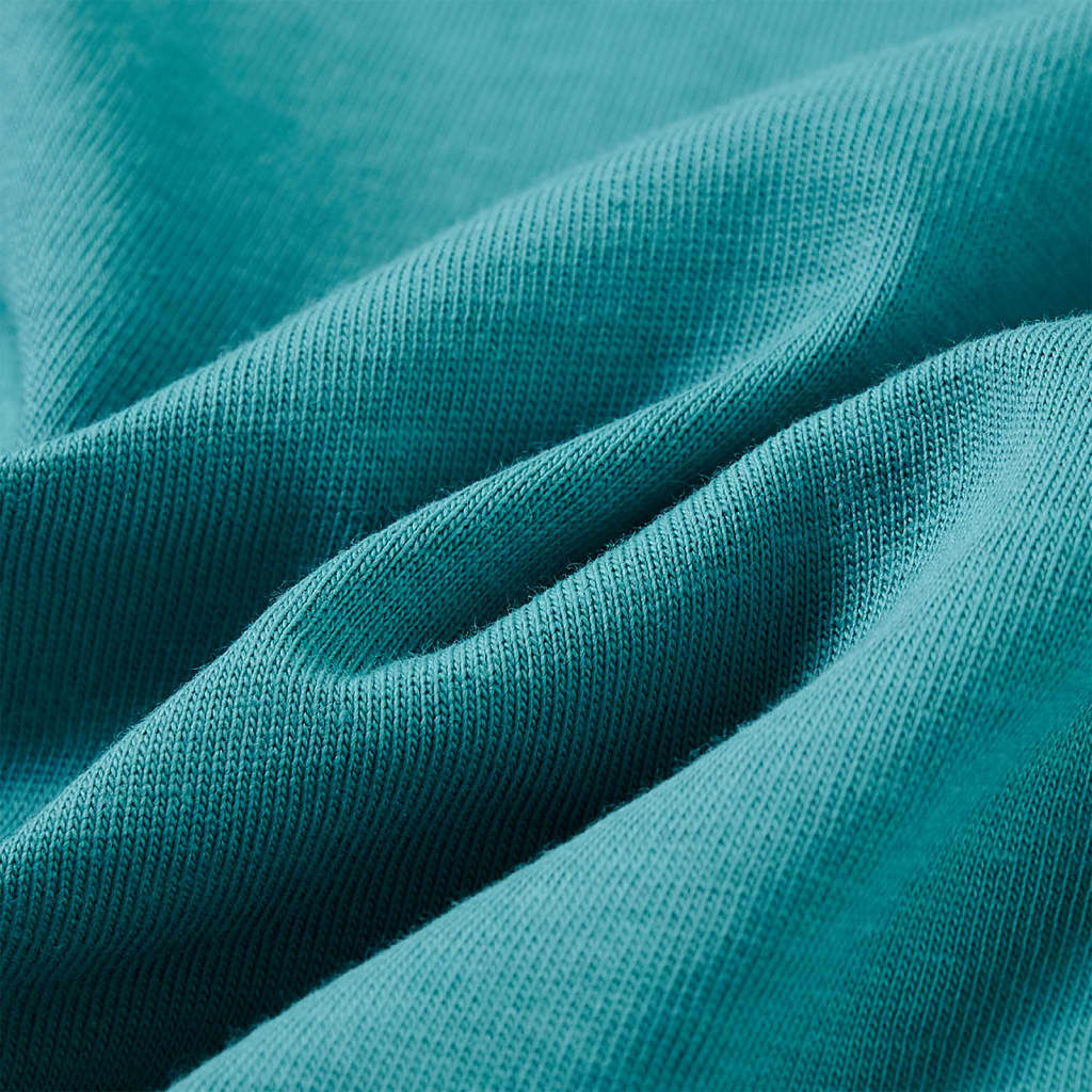 T-shirt à manches longues pour enfant taille 92 bleu aigue-marine - aqua, 92 (1 5-2 ans) - number 7.
