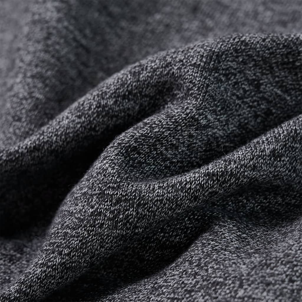 Sweat enfant taille 92 bleu chiné - melange, 92 (1 5-2 ans) - number 7.