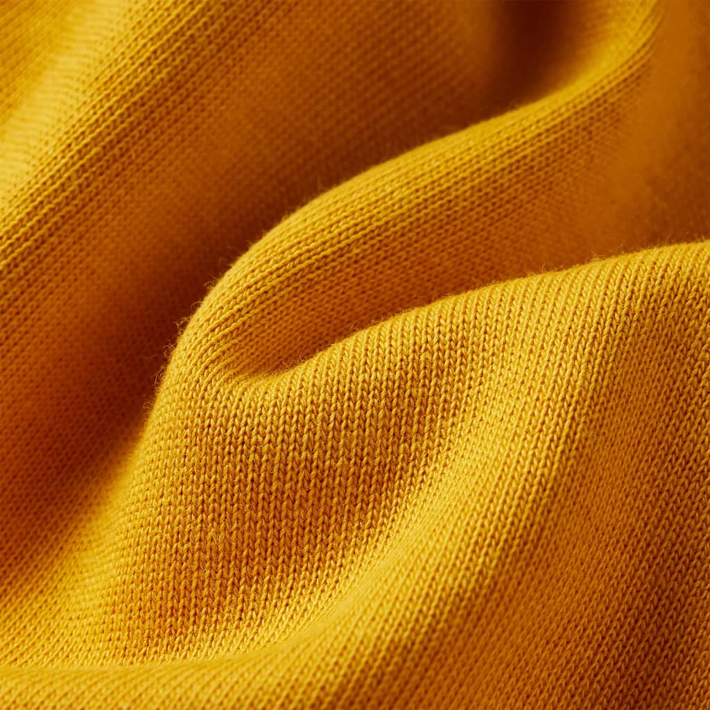 Sweat pour enfant taille 92 jaune ocre - ocre, 92 (1 5-2 ans) - number 7.