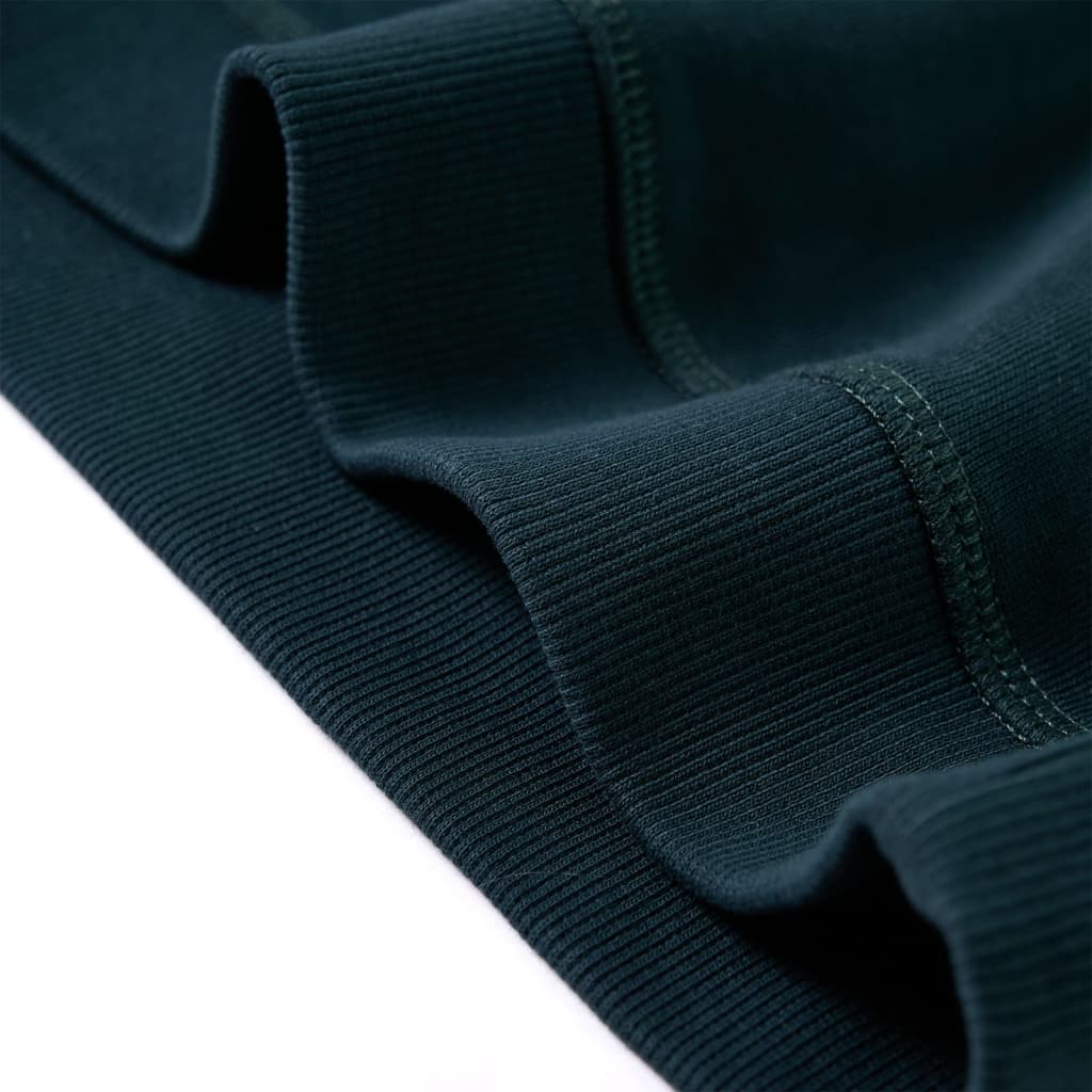 Sweat enfant vert mousse taille 92 - 92 (1 5-2 ans) - number 6.