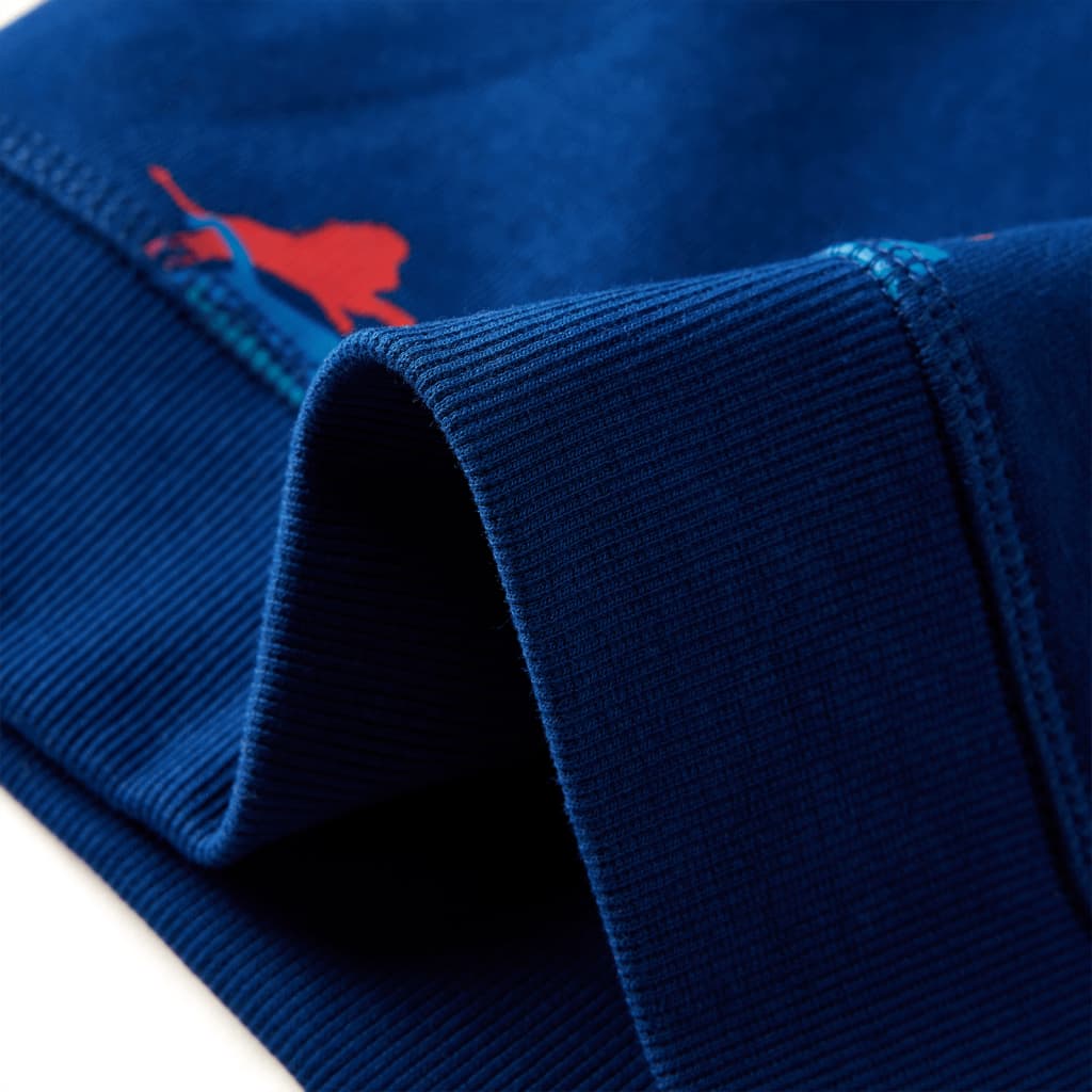 Sweat-shirt pour enfant taille 92 bleu foncé - 92 (1 5-2 ans) - number 6.