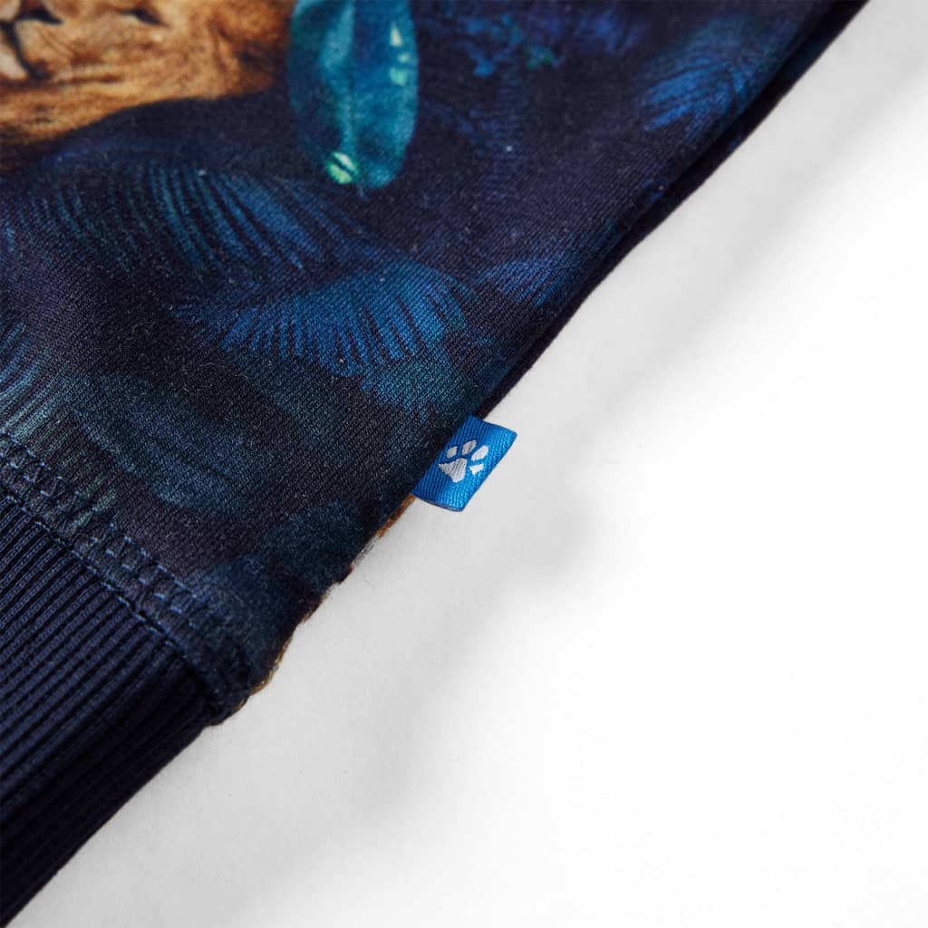 Sweat pour enfant taille 92 bleu marine - 92 (1 5-2 ans) - number 4.