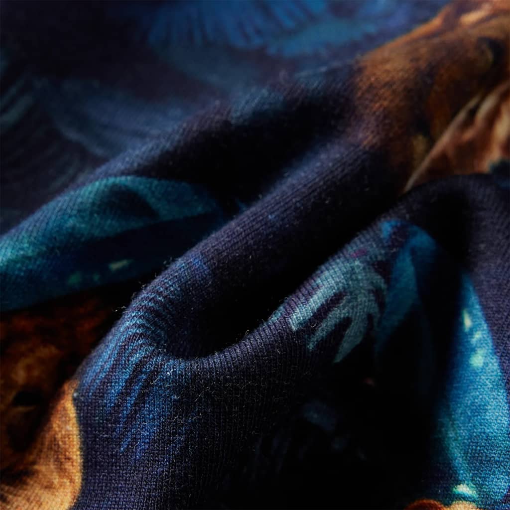 Sweat pour enfant taille 92 bleu marine - 92 (1 5-2 ans) - number 7.