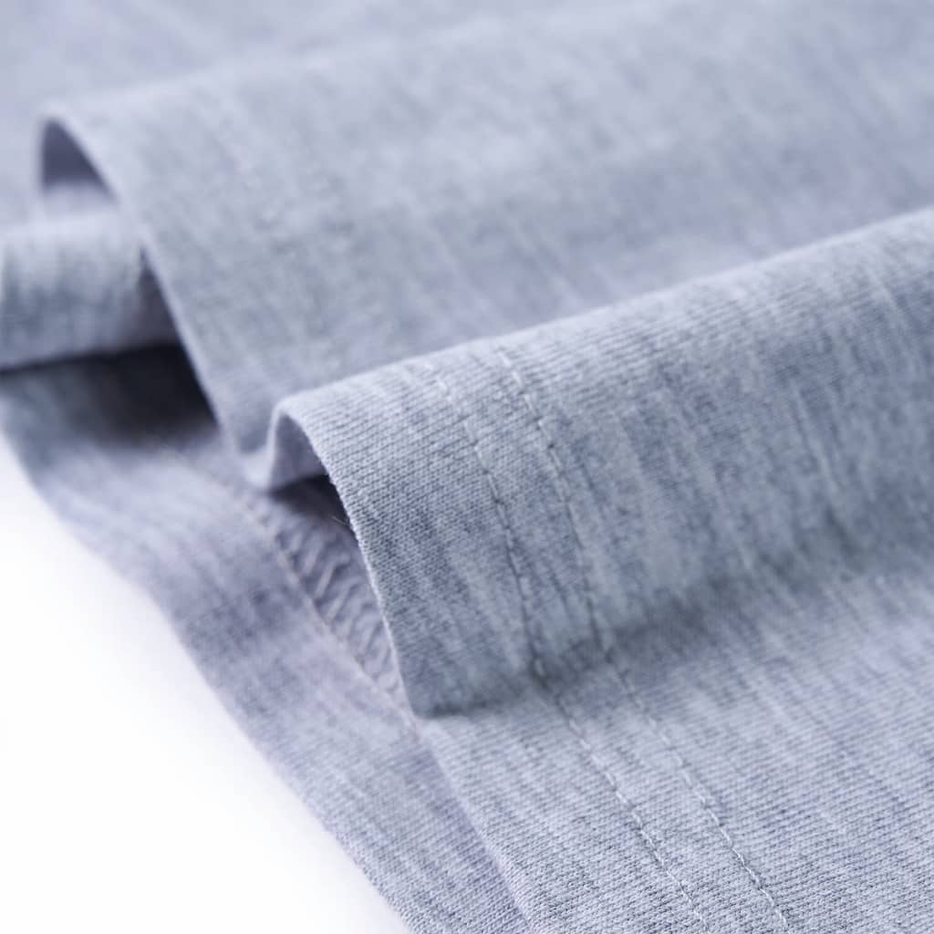 T-shirt à manches longues pour enfant taille 92 gris chiné - gris, 92 (1 5-2 ans) - number 6.