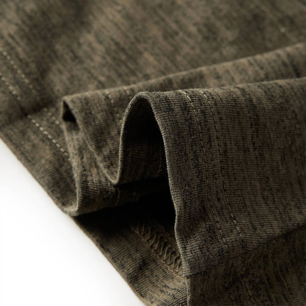 T-shirt à manches longues pour enfant taille 92 couleur kaki - kaki, 92 (1 5-2 ans) - number 6.