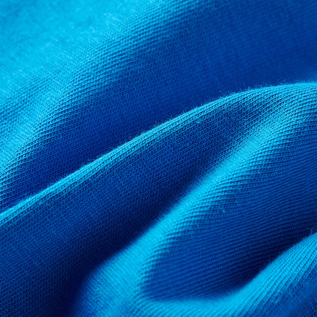 T-shirt manches longues pour enfant taille 92 bleu cobalt - 92 (1 5-2 ans) - number 7.