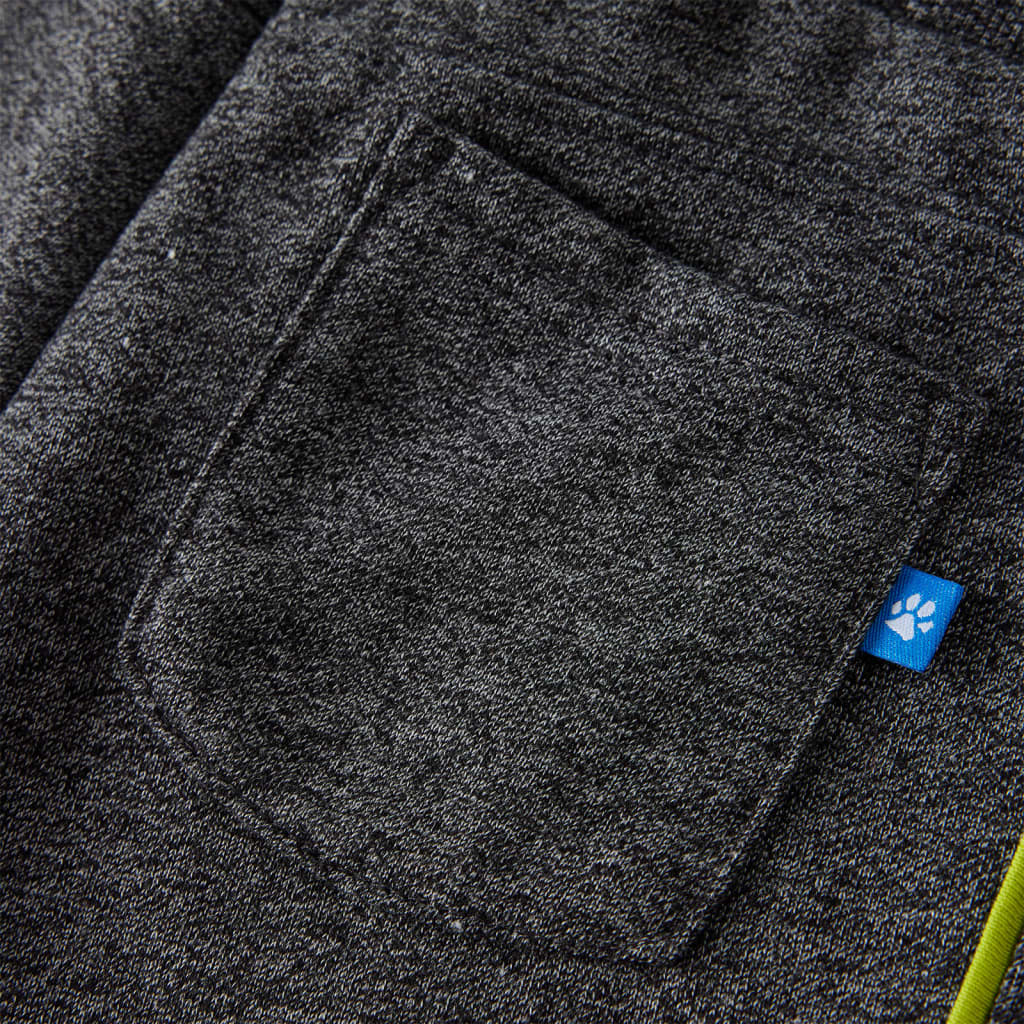 Pantalon de jogging pour enfant taille 92 gris chiné - 92 (1 5-2 ans) - number 6.