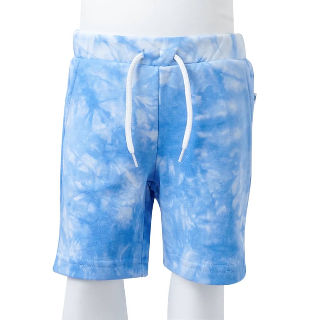 Short pour enfant taille 92 avec lacets bleu clair - 92 (1 5-2 ans) - number 9.