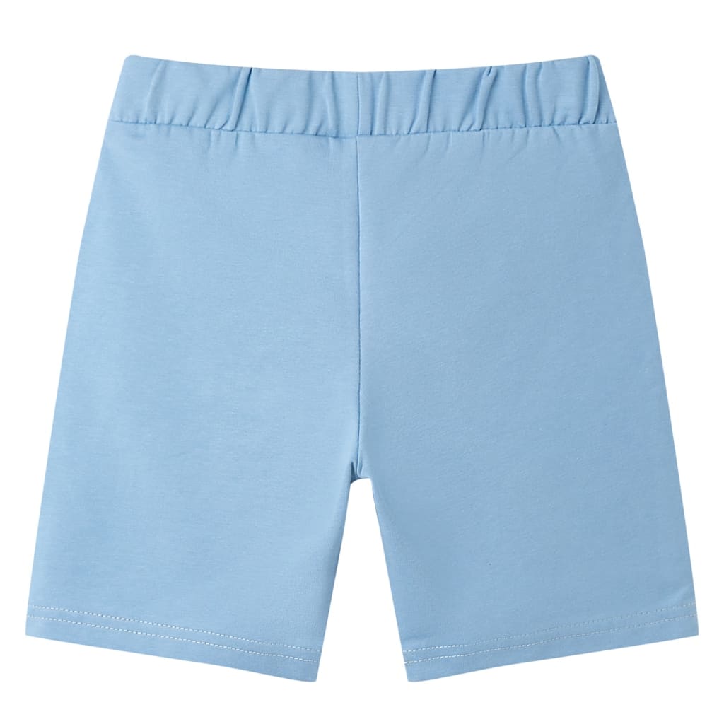 Short pour enfant taille 92 avec lacets bleu - 92 (1 5-2 ans) - number 2.