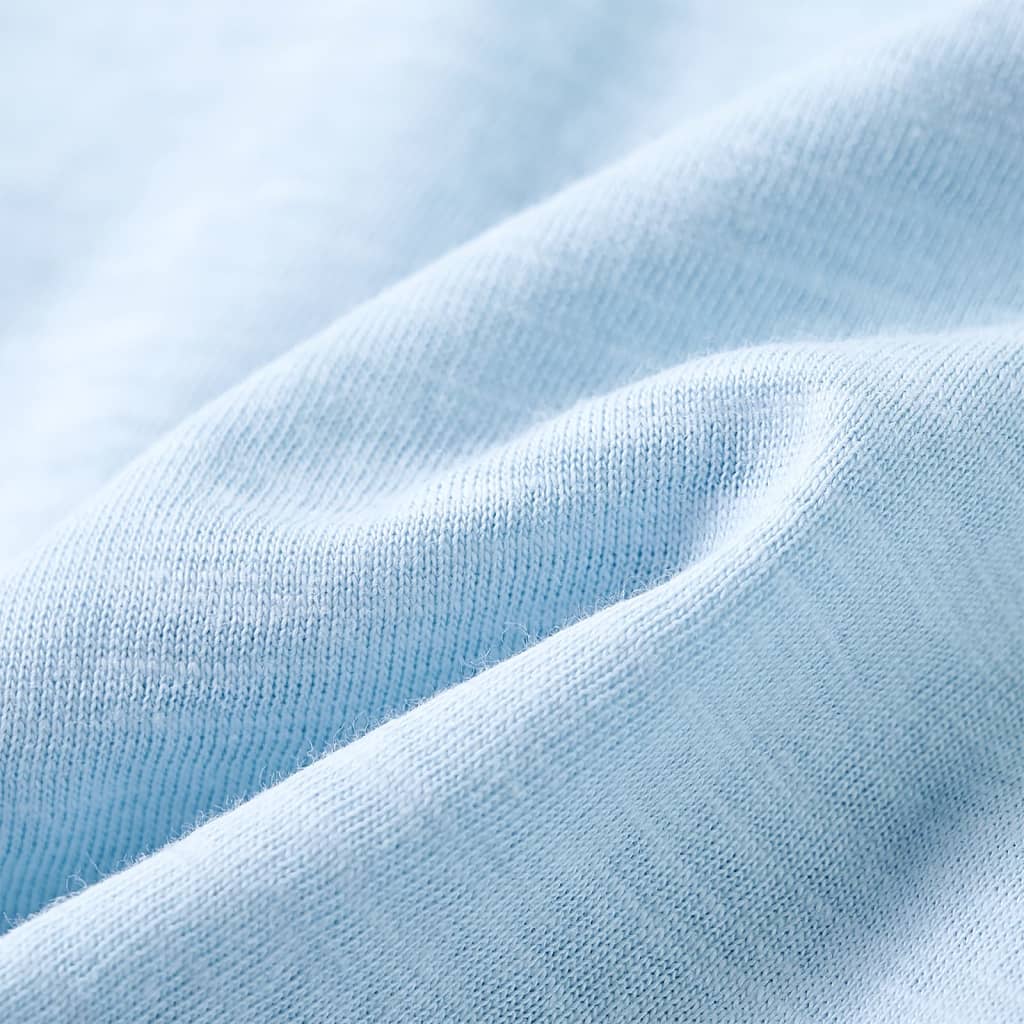 T-shirt pour enfant taille 92 bleu clair - 92 (1 5-2 ans) - number 7.