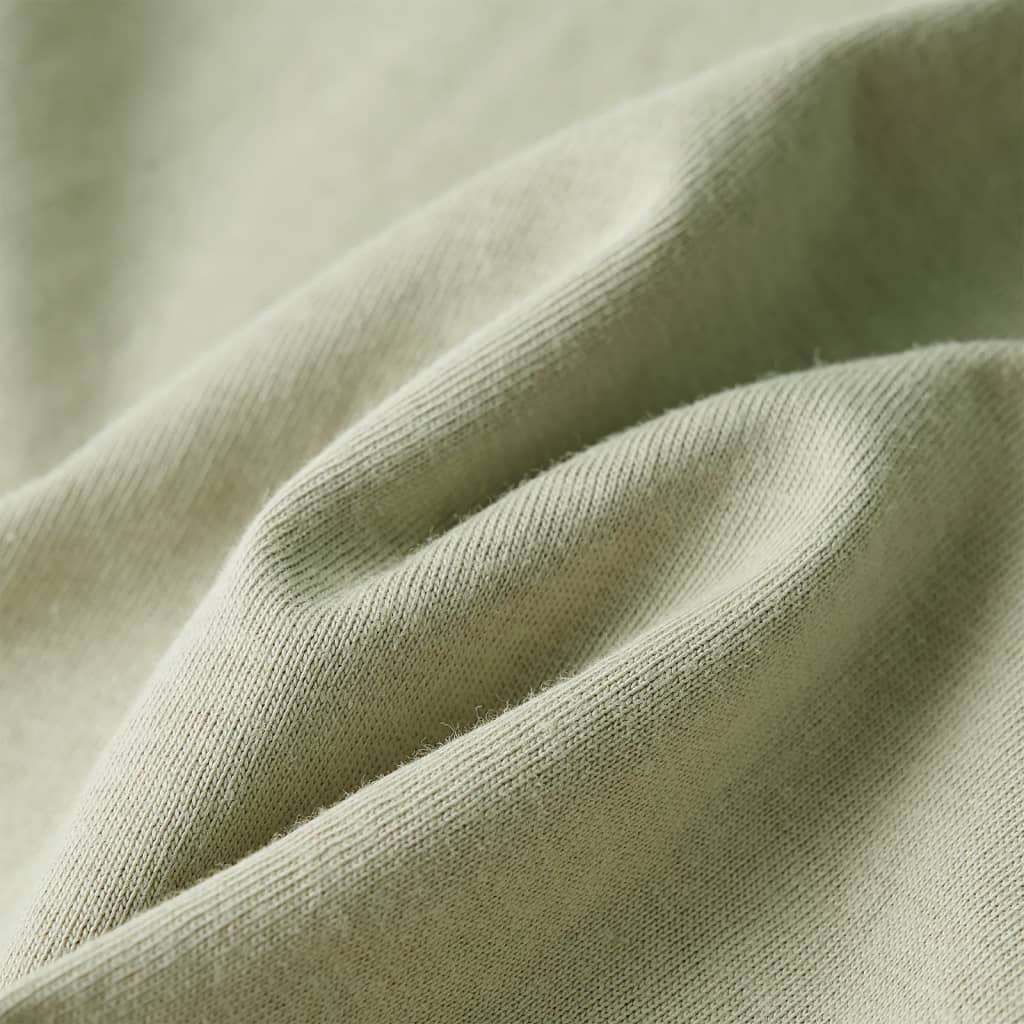 T-shirt pour enfant taille 92 couleur kaki clair - 92 (1 5-2 ans) - number 7.