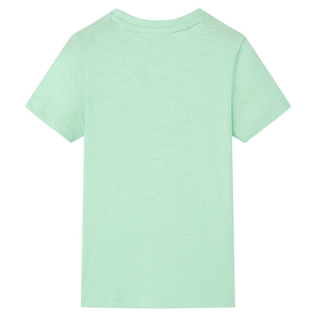 T-shirt pour enfant taille 92 vert clair - 92 (1 5-2 ans) - number 2.
