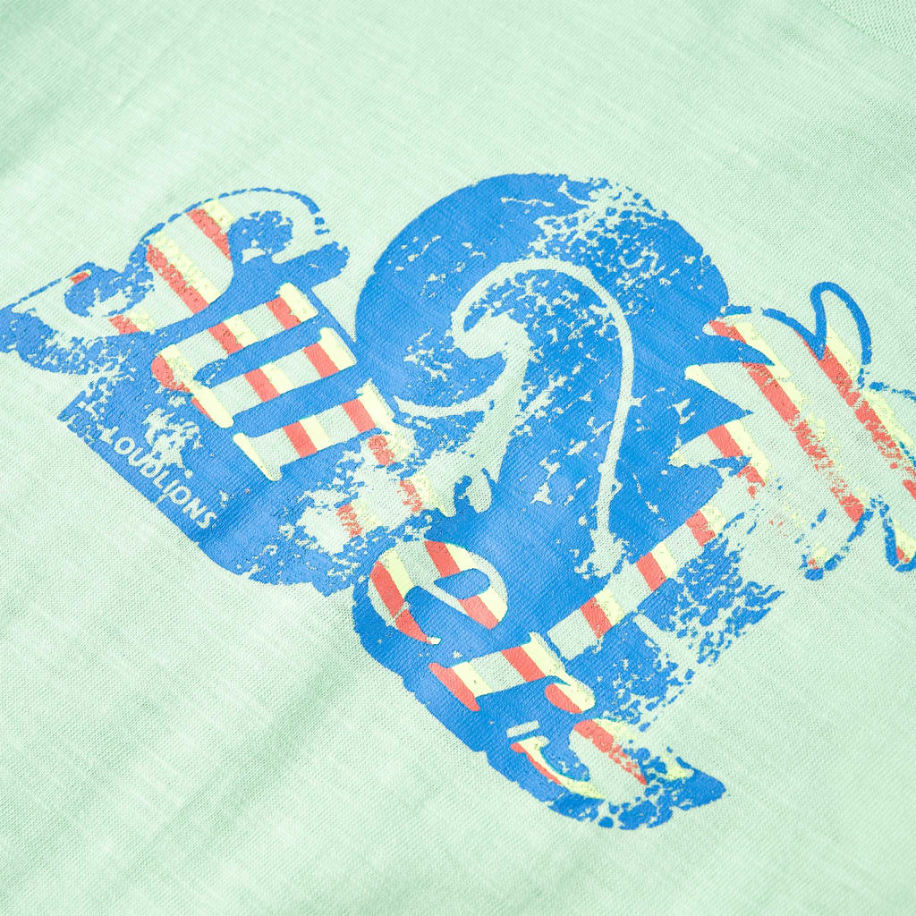 T-shirt pour enfant taille 92 vert clair - 92 (1 5-2 ans) - number 4.