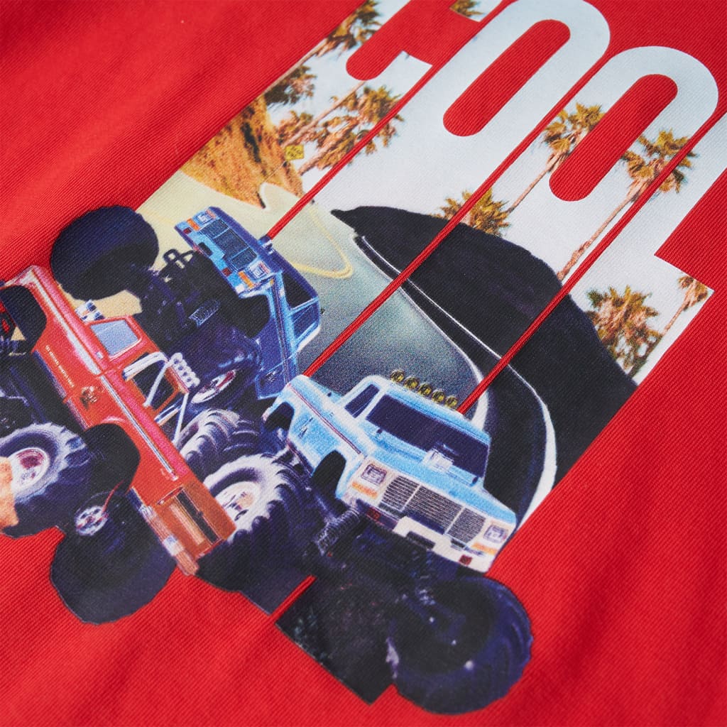 T-shirt pour enfant taille 92 - bleu, 104 (3-4 ans) - number 4.