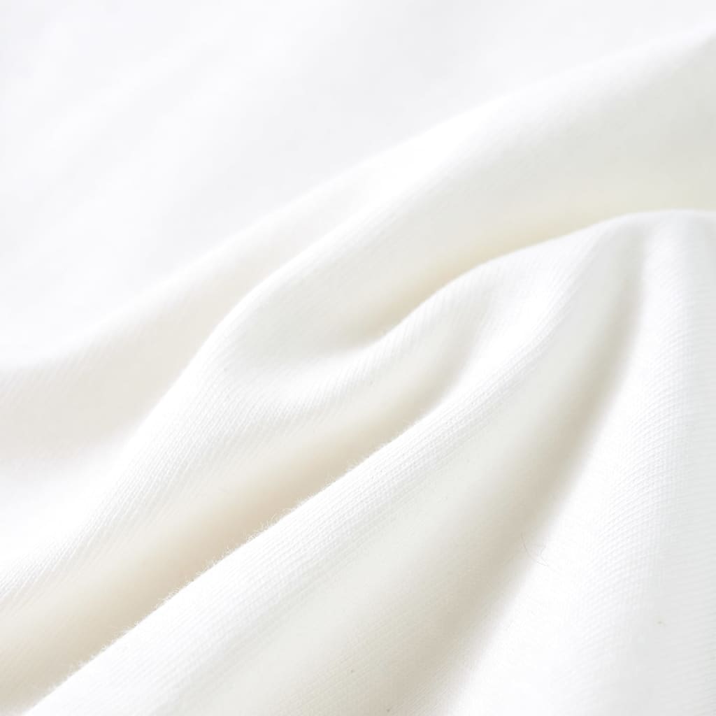 T-shirt pour enfant taille 92 écru - 92 (1 5-2 ans) - number 7.