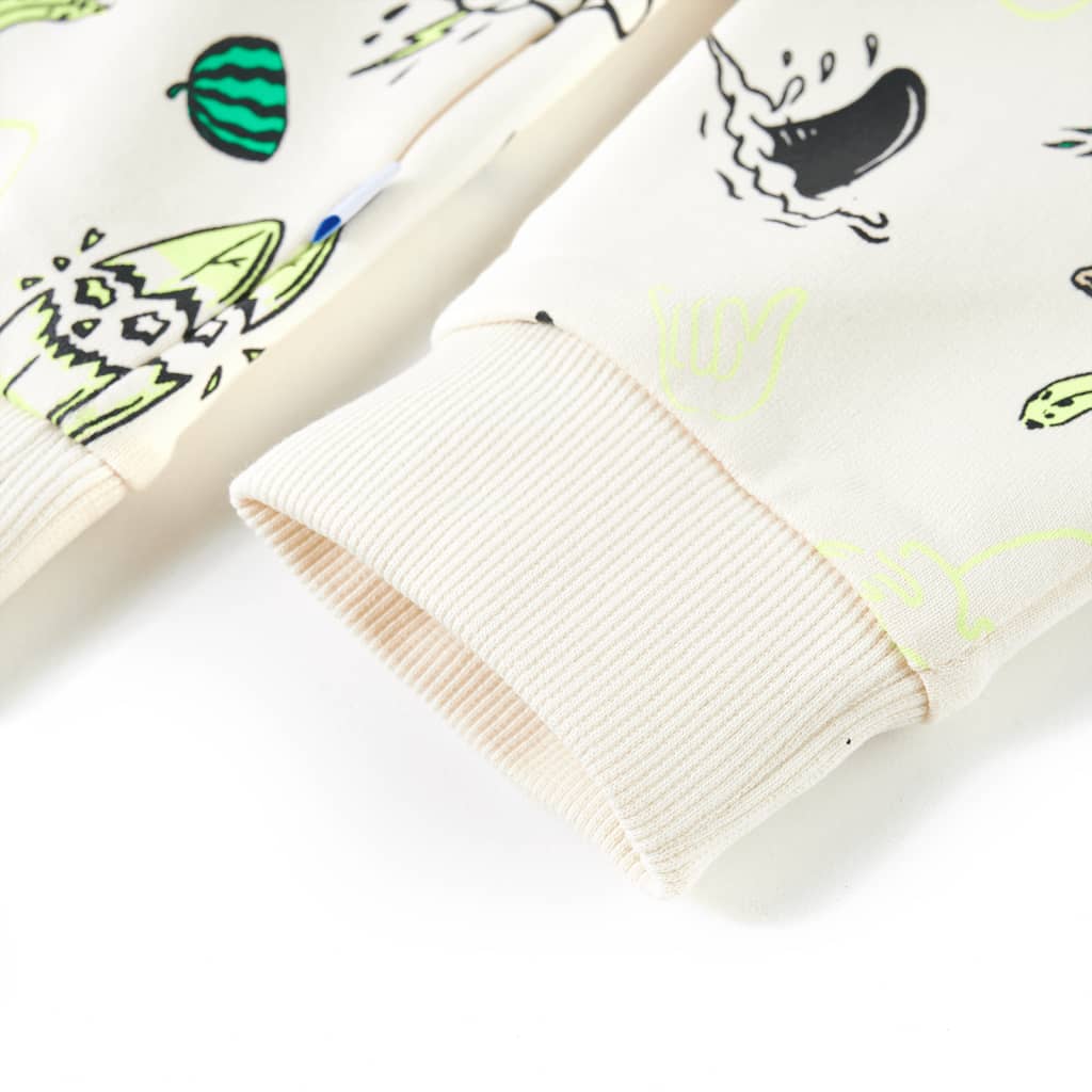 Sweat pour enfant taille 92 écru - 92 (1 5-2 ans) - number 5.