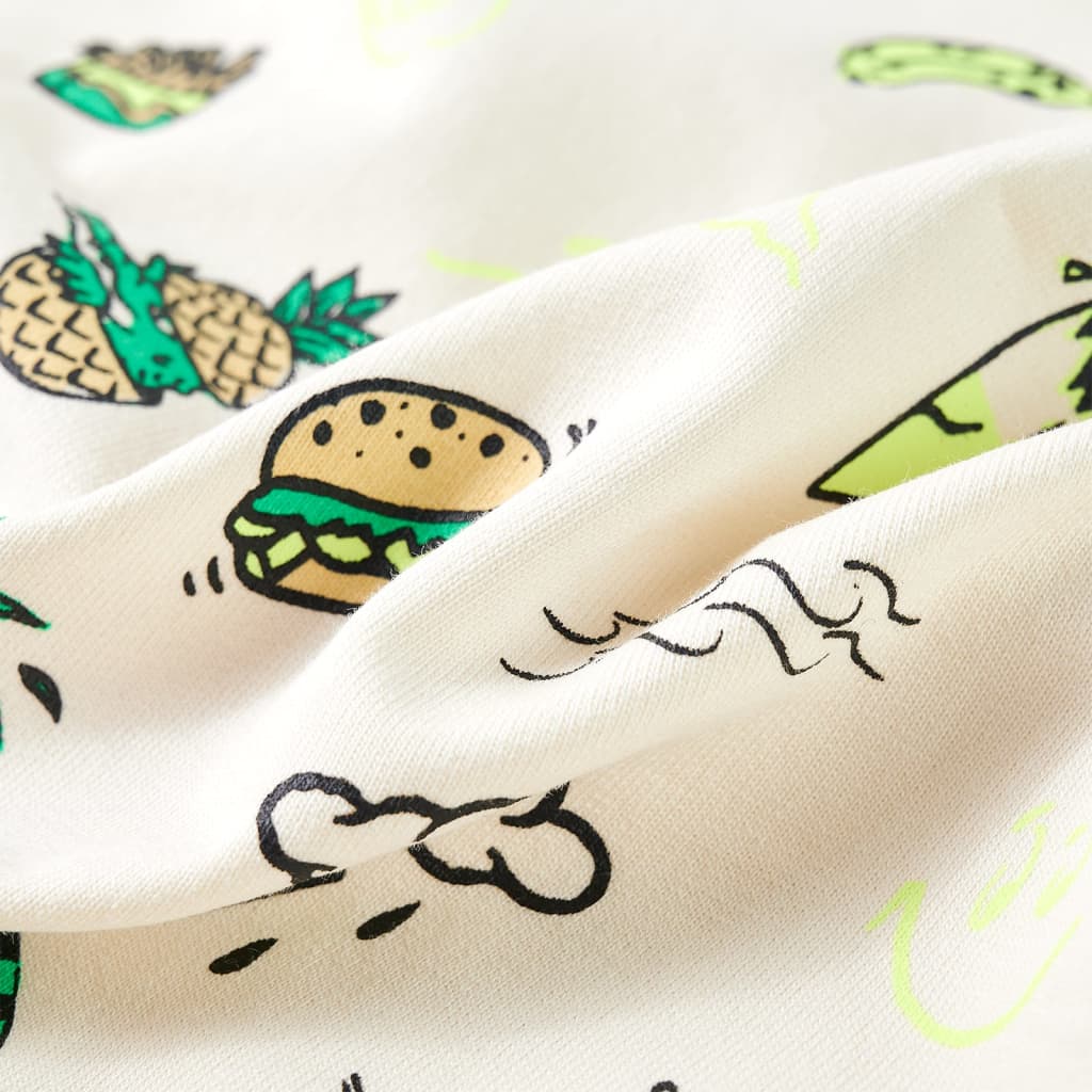 Sweat pour enfant taille 92 écru - 92 (1 5-2 ans) - number 7.