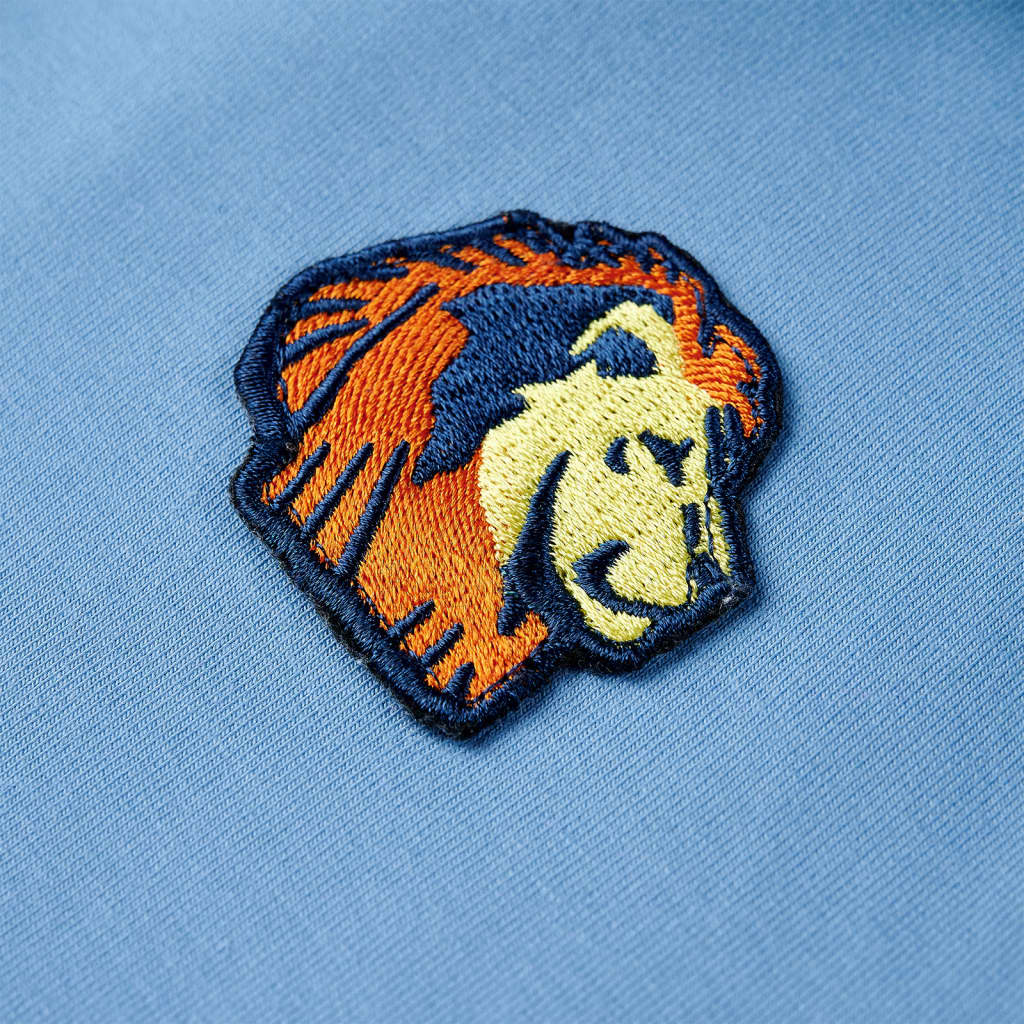 Sweat à capuche pour enfant taille 92 avec fermeture éclair bleu et jaune clair - 92 (1 5-2 ans) - number 4.