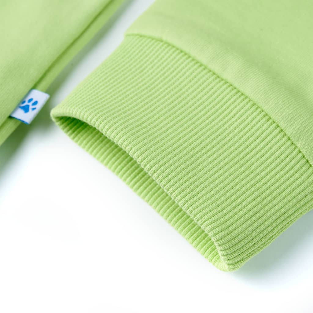 Sweat à capuche pour enfant taille 92 avec fermeture éclair bleu et jaune clair - 92 (1 5-2 ans) - number 6.