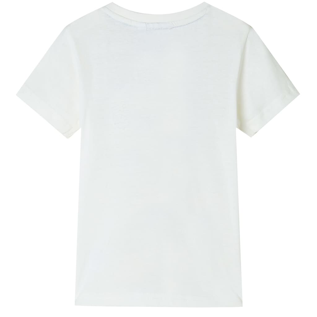 T-shirt pour enfant taille 92 écru - 92 (1 5-2 ans) - number 2.