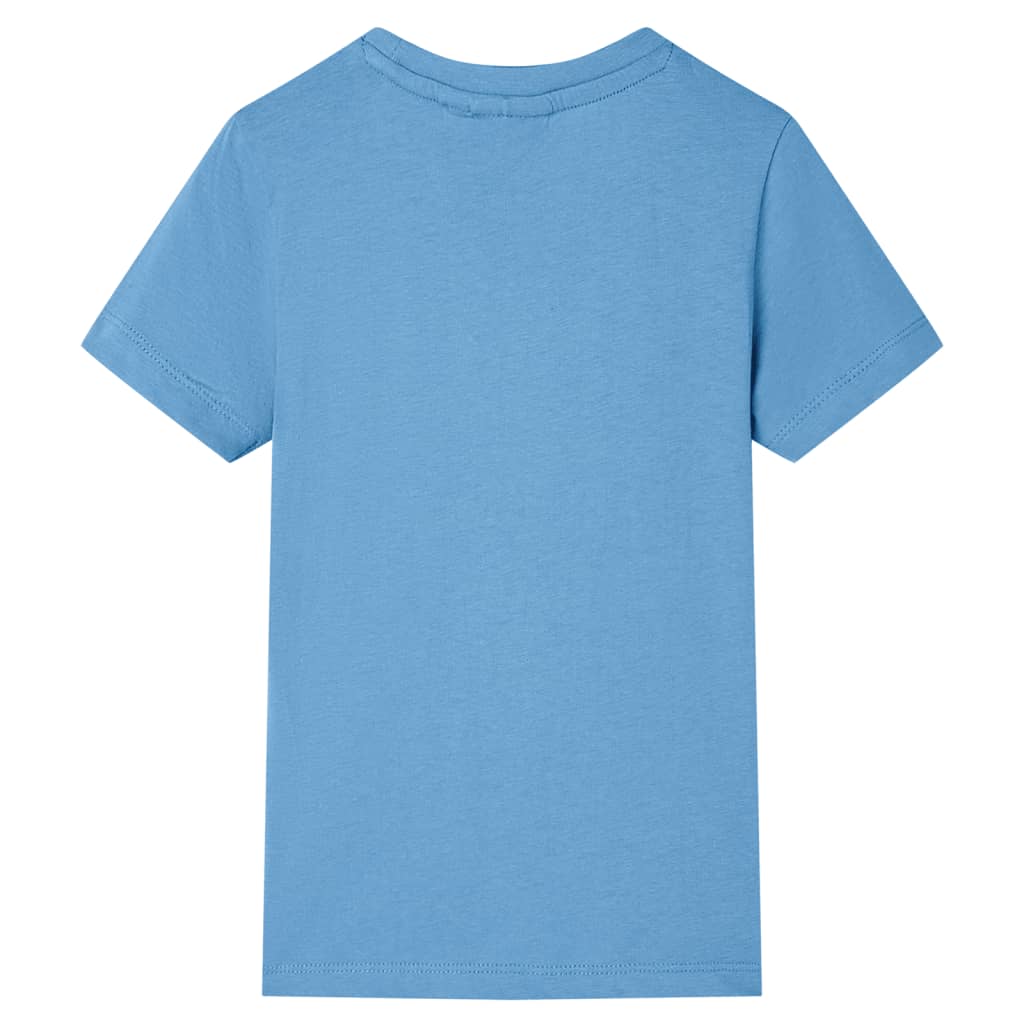 T-shirt pour enfant taille 92 bleu - 92 (1 5-2 ans) - number 2.