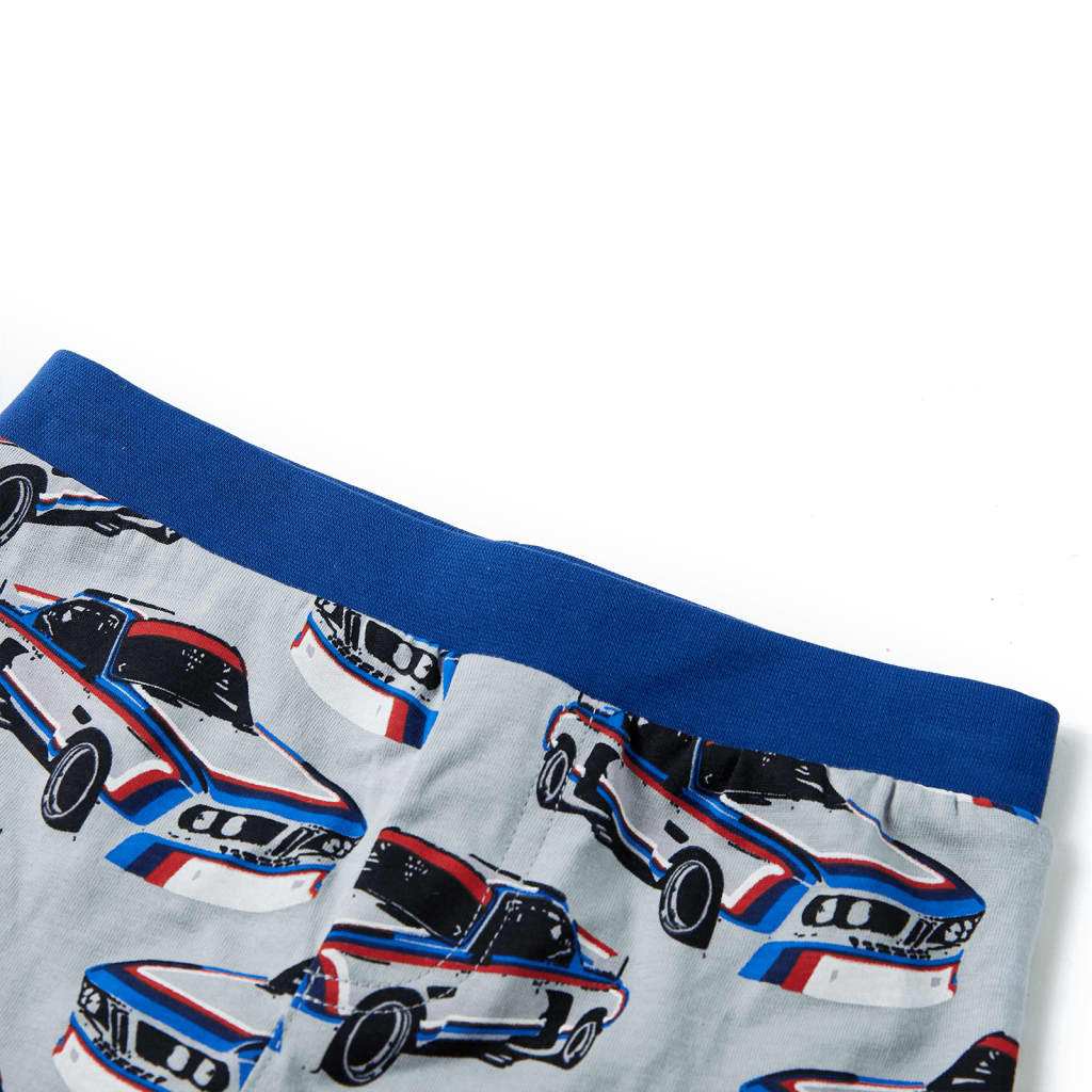 Pyjama pour enfant taille 92 manches courtes gris - 92 (1 5-2 ans) - number 11.