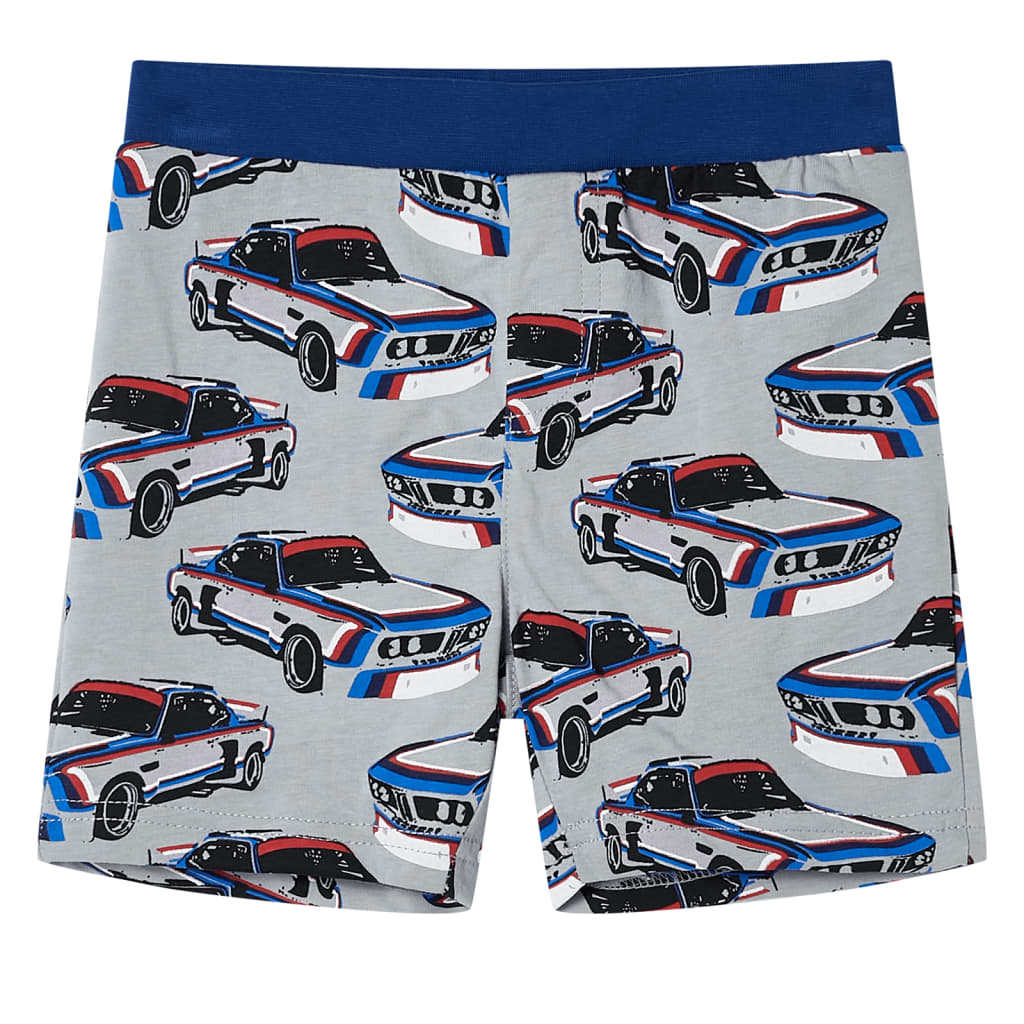 Pyjama pour enfant taille 92 manches courtes gris - 92 (1 5-2 ans) - number 4.