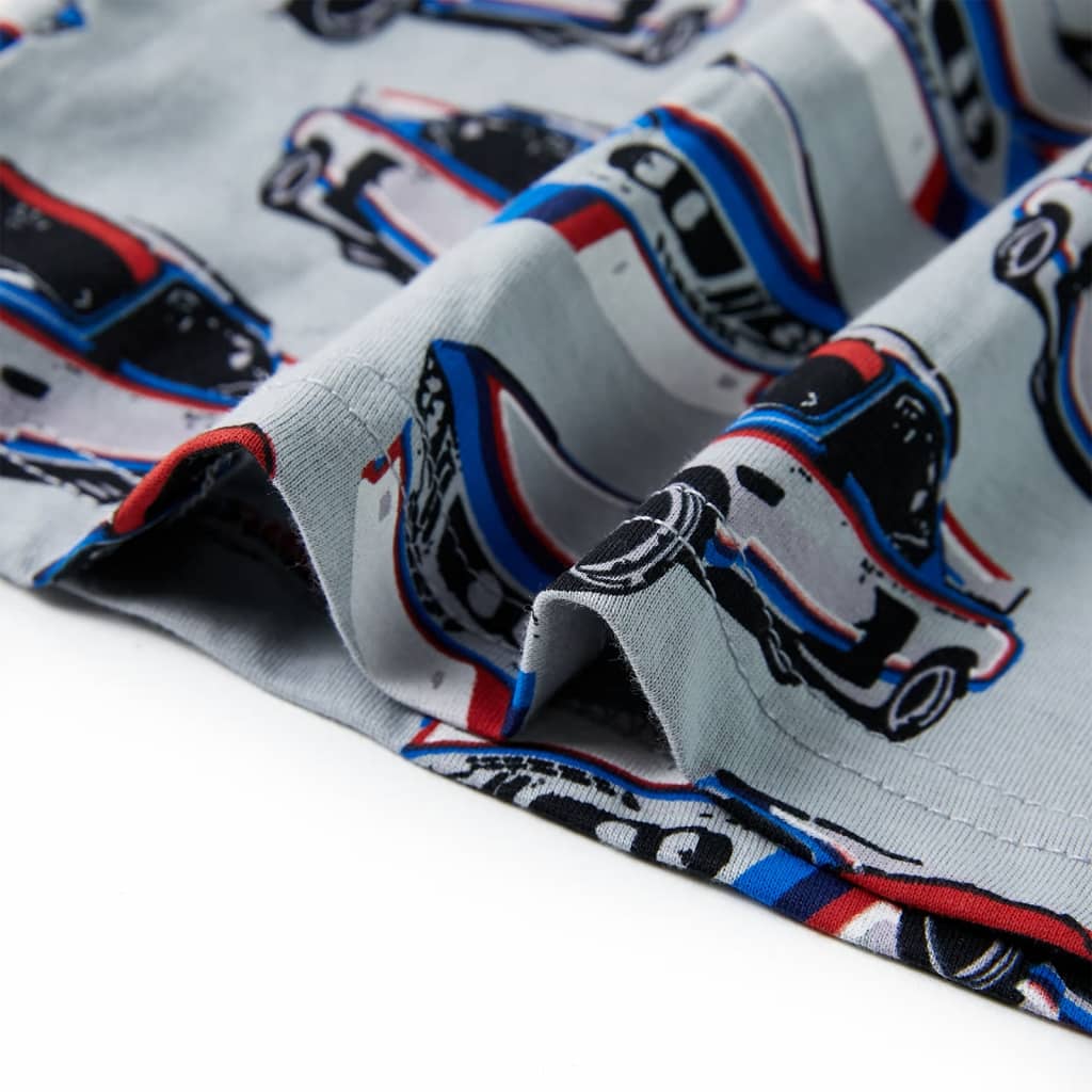 Pyjama pour enfant taille 92 manches courtes gris - 92 (1 5-2 ans) - number 9.