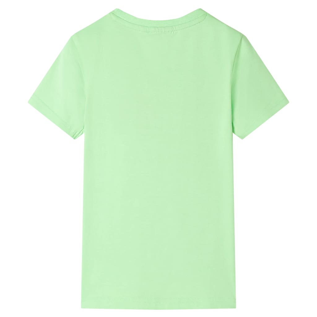 T-shirt pour enfant taille 92 vert fluo - vert, 92 (1 5-2 ans) - number 2.