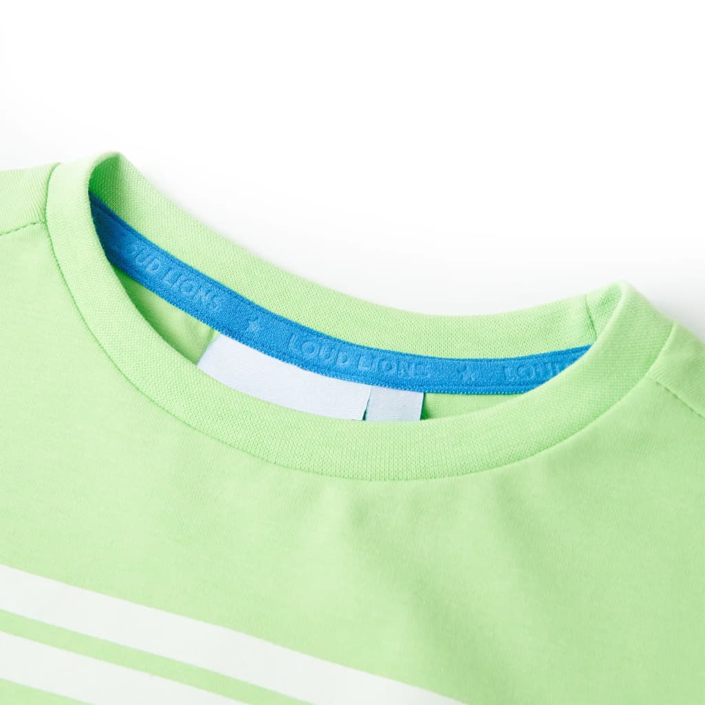 T-shirt pour enfant taille 92 vert fluo - vert, 92 (1 5-2 ans) - number 3.