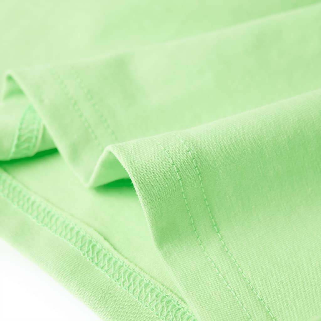 T-shirt pour enfant taille 92 vert fluo - vert, 92 (1 5-2 ans) - number 6.