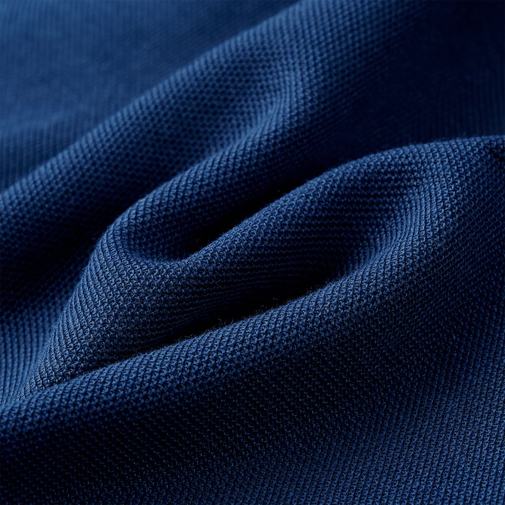 Polo pour enfant taille 92 - bleu marine, 92 (1 5-2 ans) - number 7.