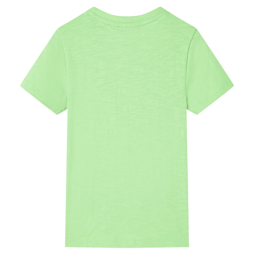 T-shirt pour enfant taille 92 vert fluo - vert, 92 (1 5-2 ans) - number 2.