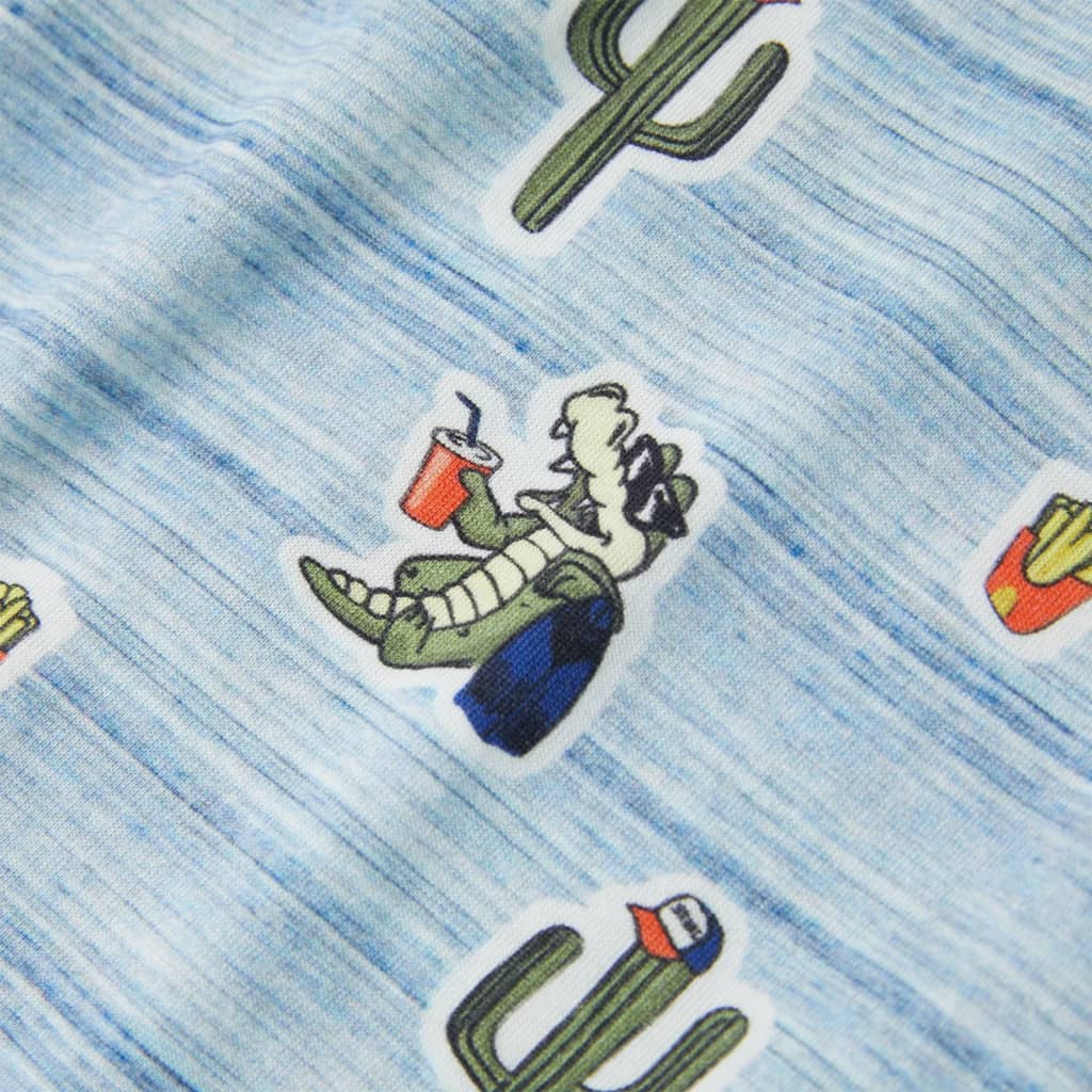 T-shirt pour enfant taille 92 - bleu, 140 (9-10 ans) - number 4.