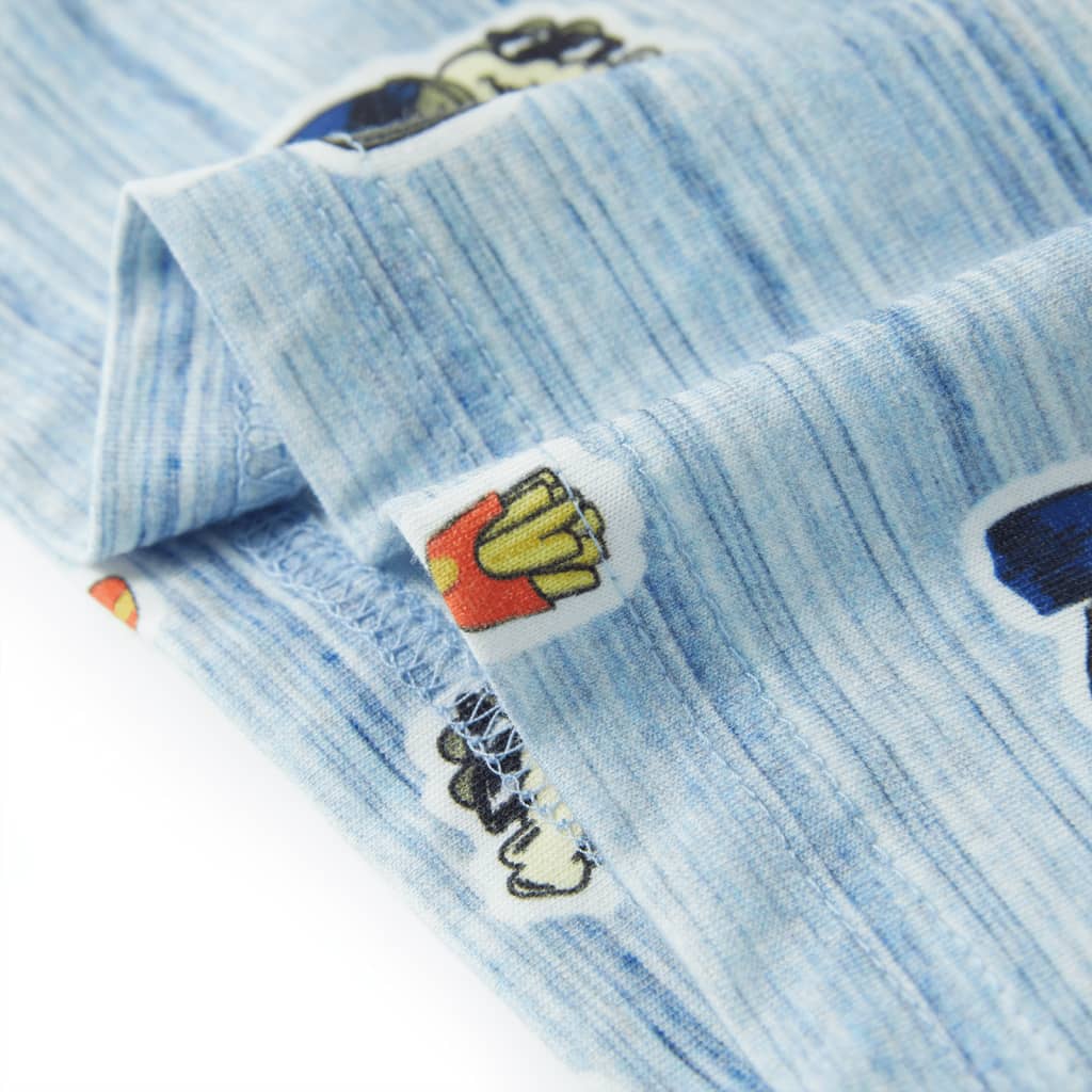 T-shirt pour enfant taille 92 - bleu, 140 (9-10 ans) - number 5.