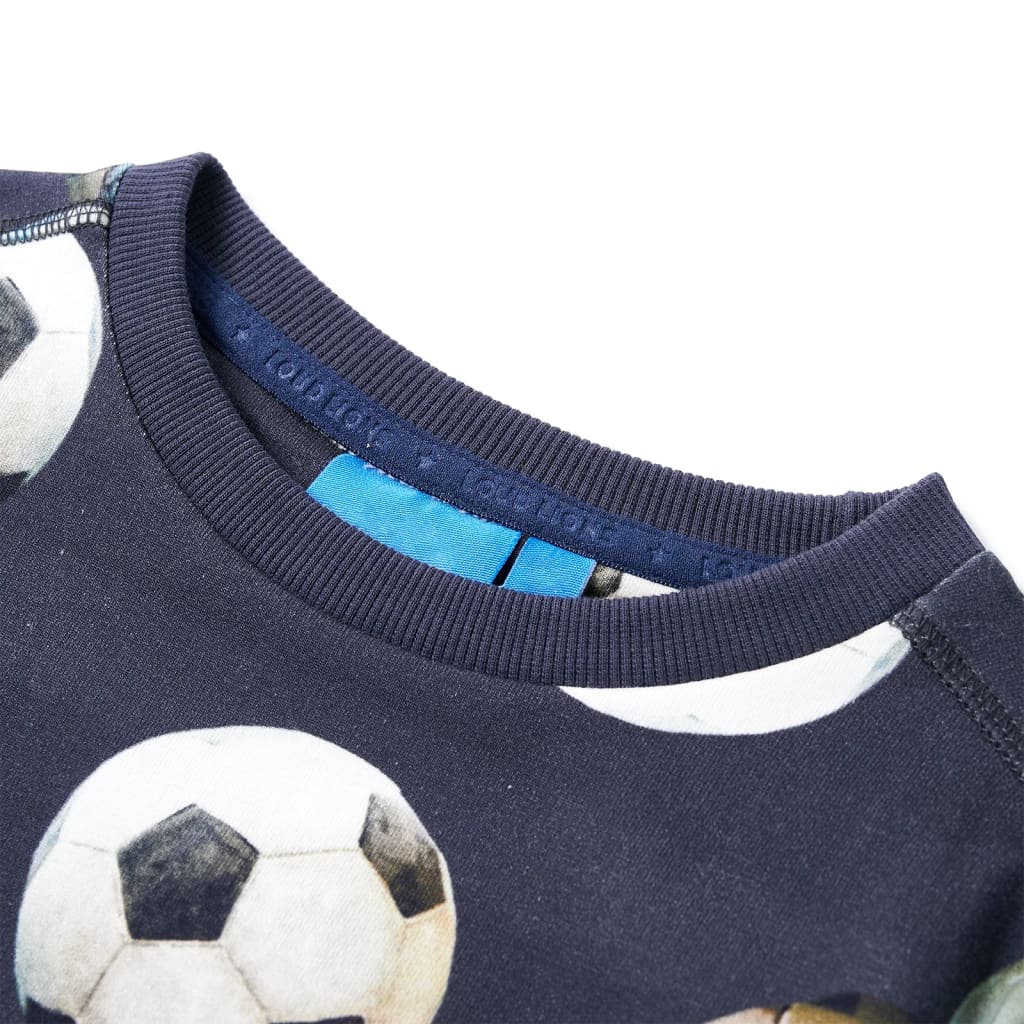 Sweat pour enfant taille 92 bleu marine - 92 (1 5-2 ans) - number 3.