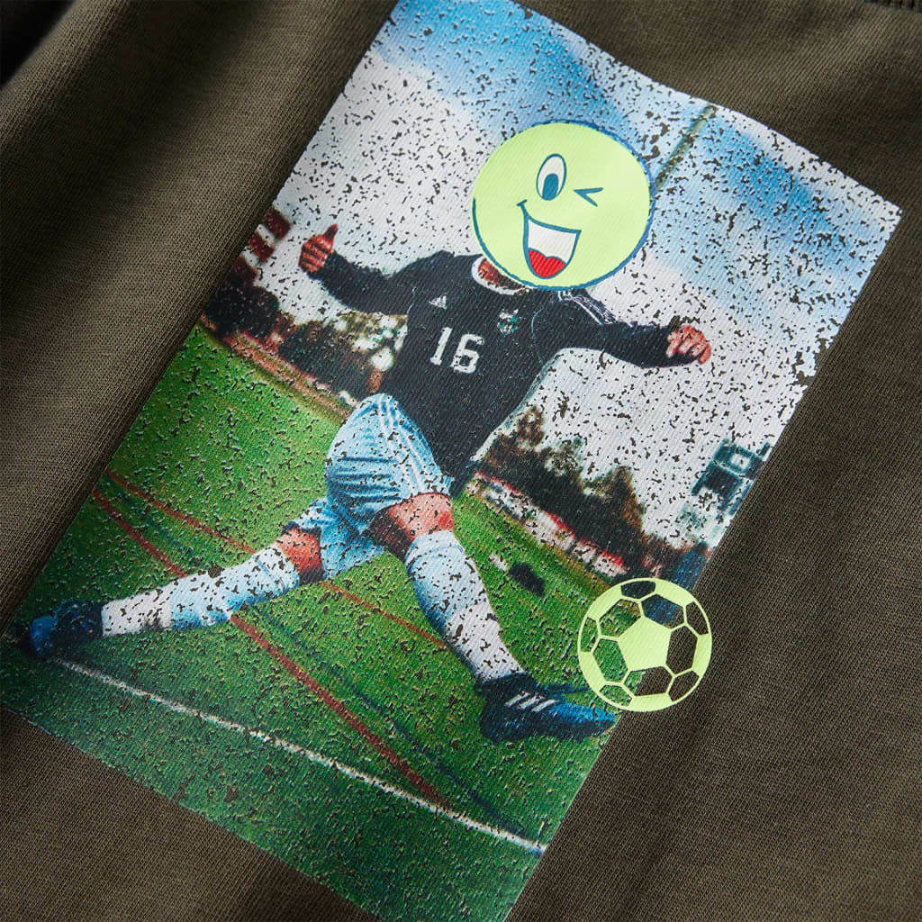 T-shirt à manches longues pour enfant taille 92 - kaki, 92 (1 5-2 ans) - number 4.