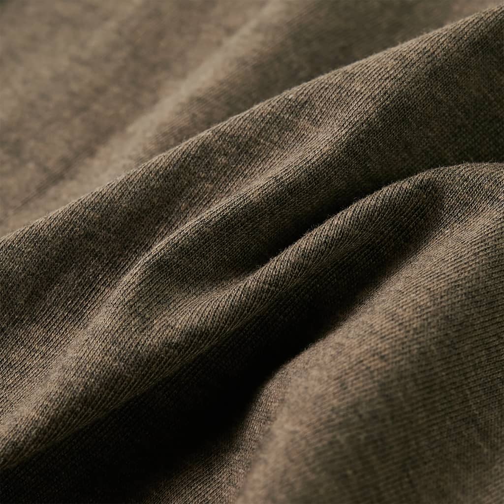 T-shirt à manches longues pour enfant taille 92 couleur kaki - kaki, 92 (1 5-2 ans) - number 7.