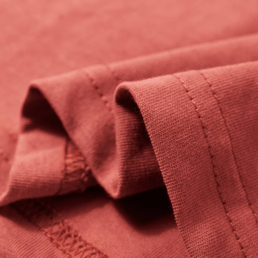 T-shirt à manches longues pour enfant taille 92 - henné, 92 (1 5-2 ans) - number 6.