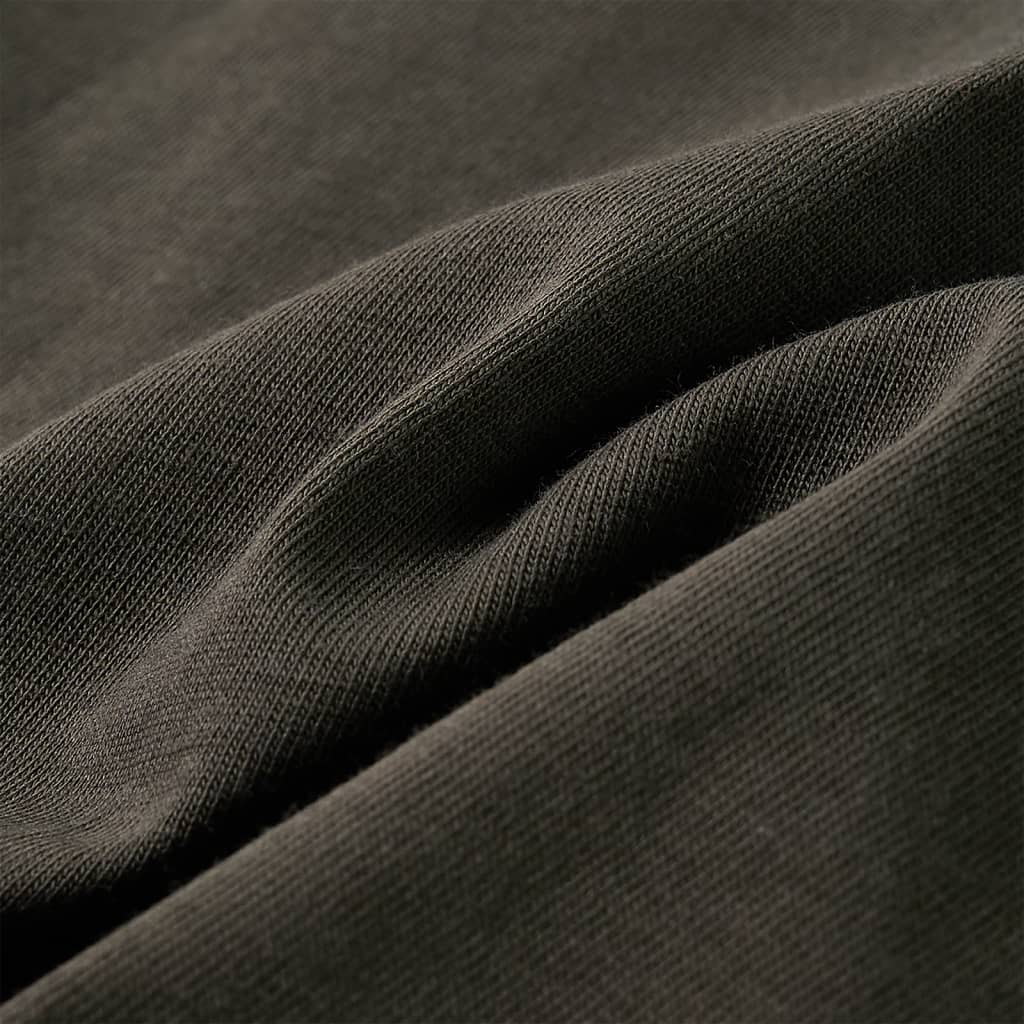 T-shirt à manches longues pour enfant taille 92 - kaki, 92 (1 5-2 ans) - number 7.