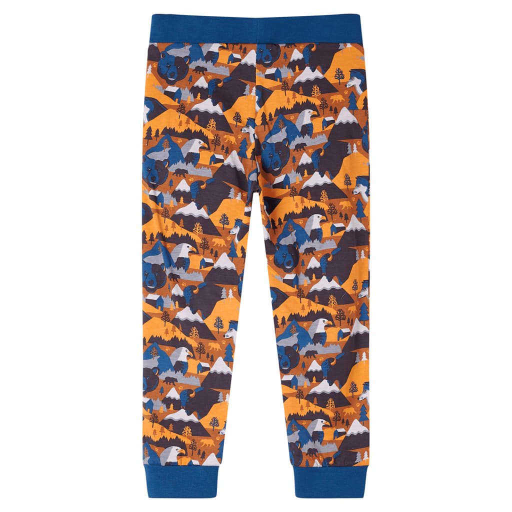 Pyjama pour enfant taille 92 couleur cognac - 92 (1 5-2 ans) - number 5.