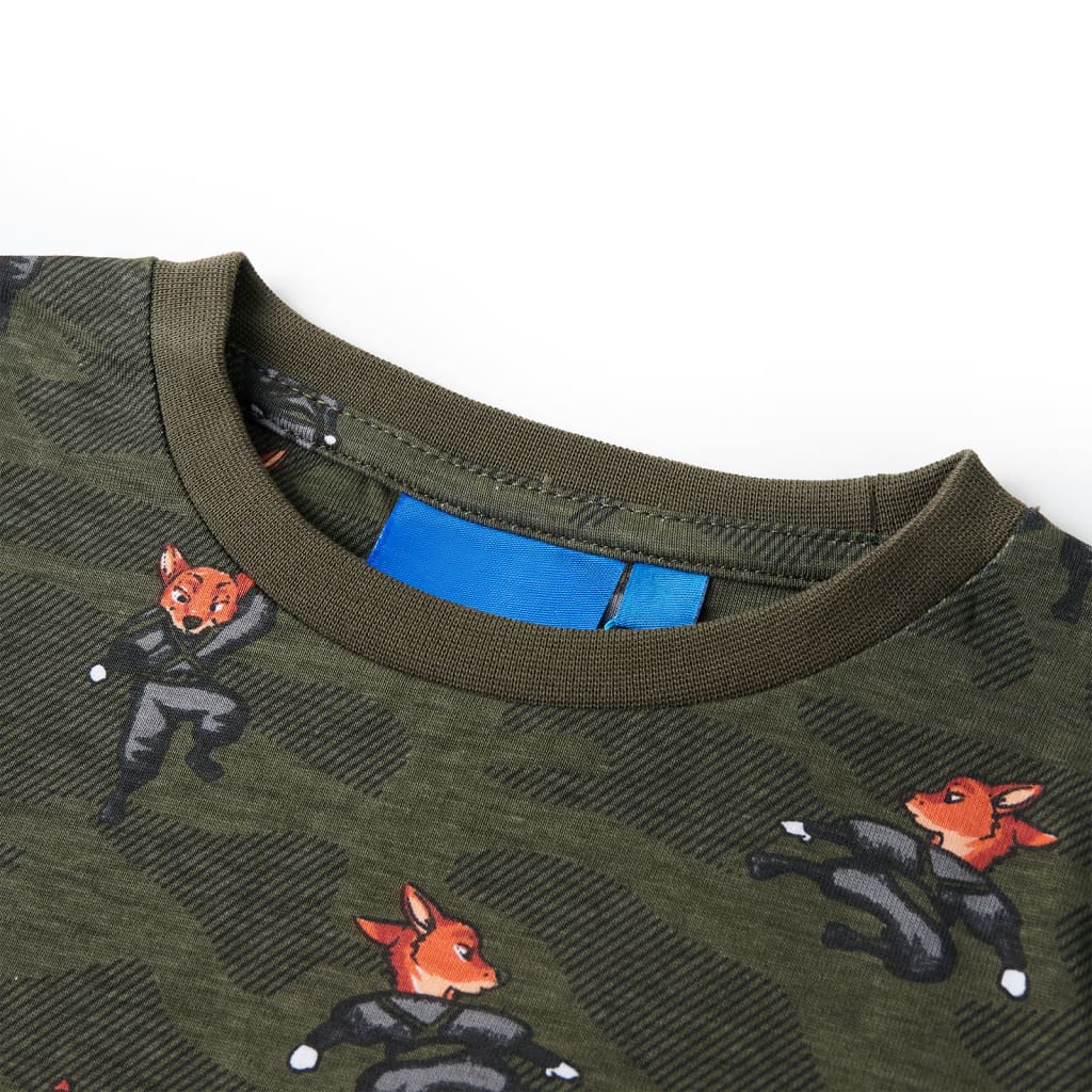 Pyjama pour enfant taille 92 kaki - 92 (1 5-2 ans) - number 6.